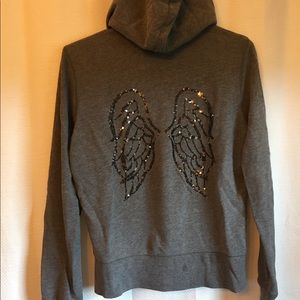 Super Model Essentials zip up hoodie